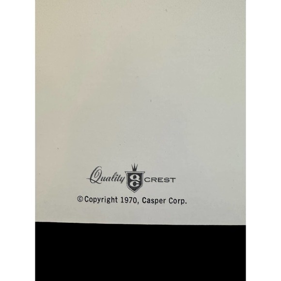 Vintage 1970 Quality Crest Pastel Pets birthday cards - Picture 10 of 13